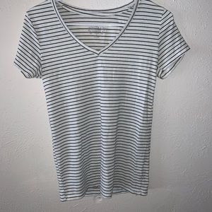 Black and white striped t shirt